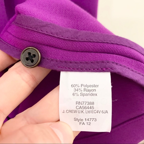 🌸 BROADWAY & BROOME Purple Tailored Mini Dress - Picture 6 of 10